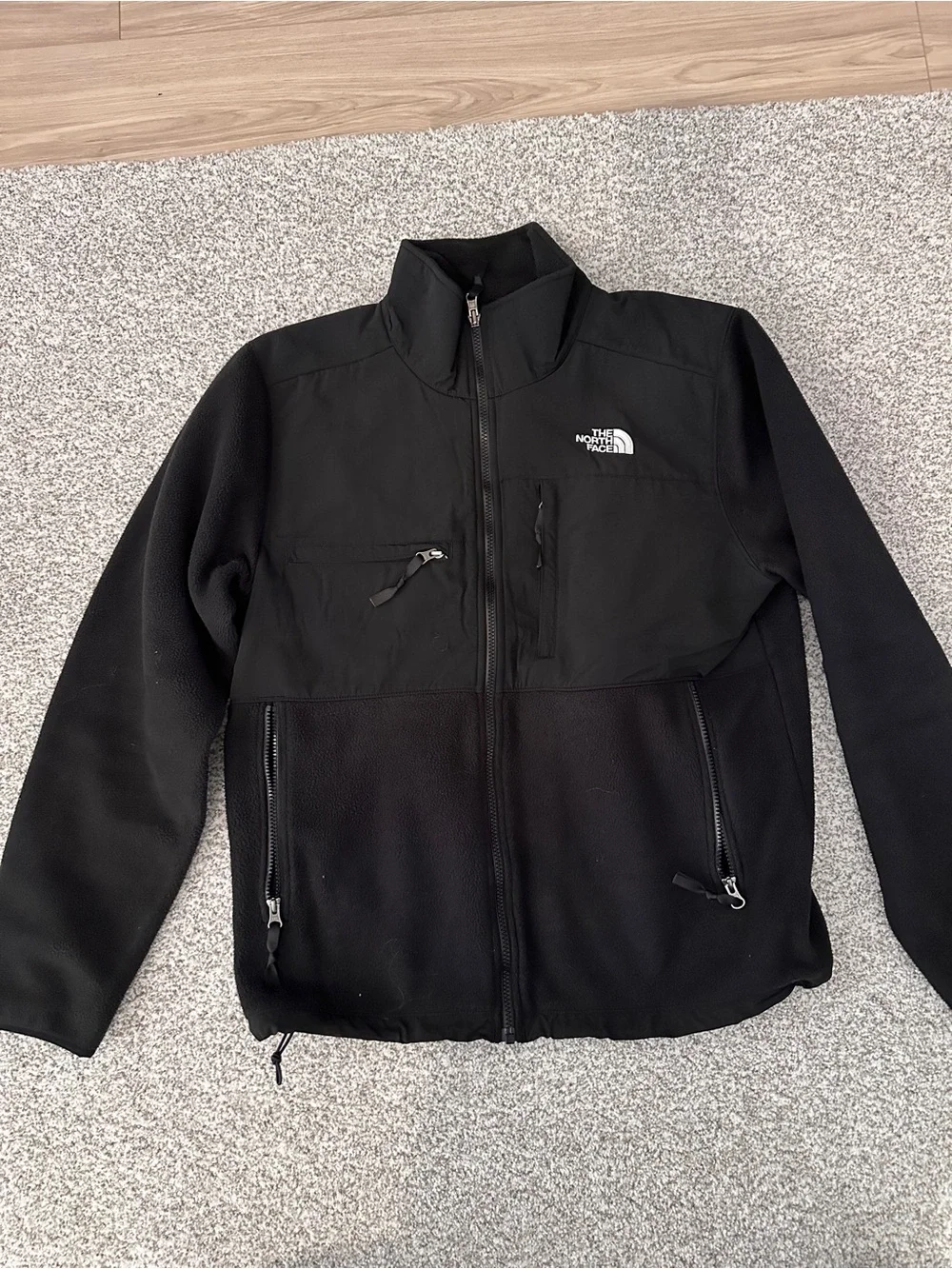 The North Face Black Men’s Full-Zip Hybrid Fleece Jacket
